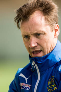 Lunds tränare Stefan Jansson