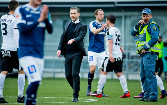 Örebros tränare Axel Kjäll