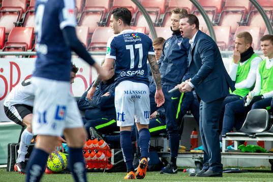 Norrköpings tränare Jens Gustafsson