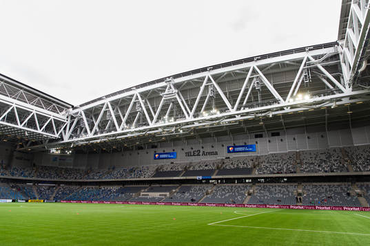 Generell vy av Tele2 Arena