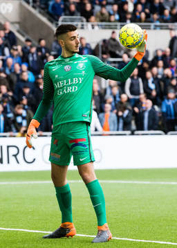 Trelleborgs målvakt Marko Johansson