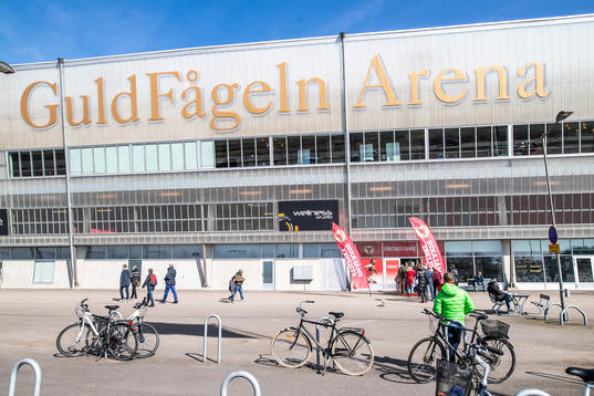 Guldfågeln arena utvändigt