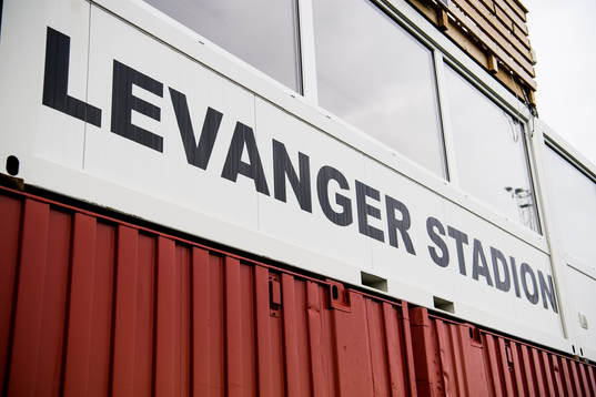 General view of Levanger stadion