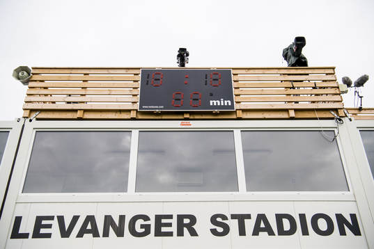 General view of Levanger stadion