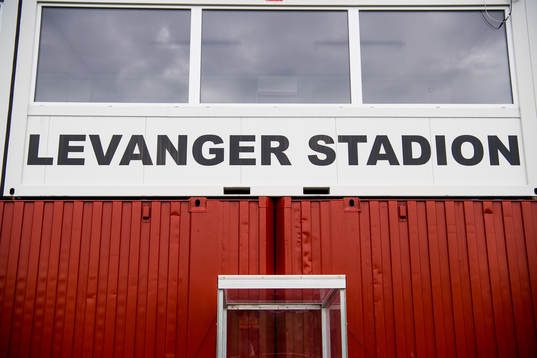 General view of Levanger stadion