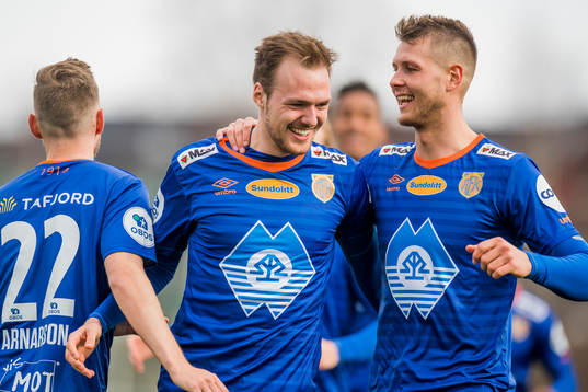 Adam Örn Arnarson, Aron Elis Thrandarson and Holmbert Aron