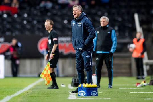 Ole Gunnar Solskjær, manager of Molde