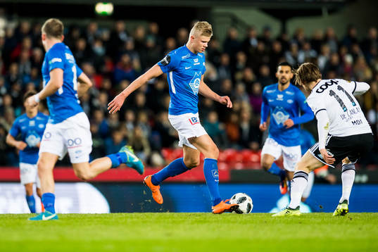 Erling Braut Haaland of Molde
