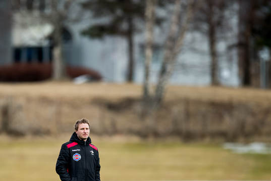 Roger Naustan, head coach of Levanger