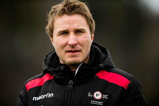 Roger Naustan, head coach of Levanger