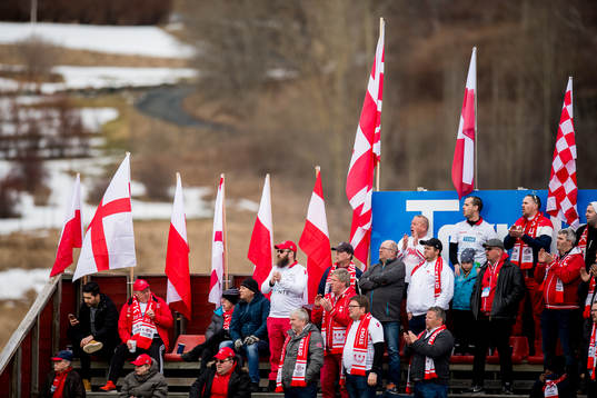 Supporters of Levanger