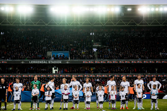 The players of Rosenborg
