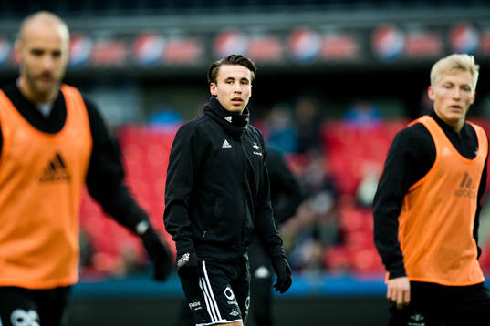 Anders Trondsen and Birger Meling of Rosenborg