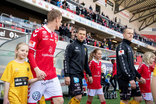Elfsborgs Samuel Holmén och Kalmars Rasmus Elm