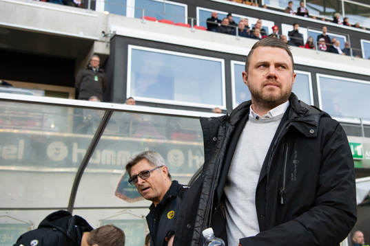Elfsborgs manager Jimmy Thelin