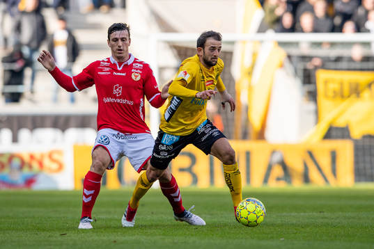 Elfsborgs Robert Gojani och Kalmars Erton Fejzullahu