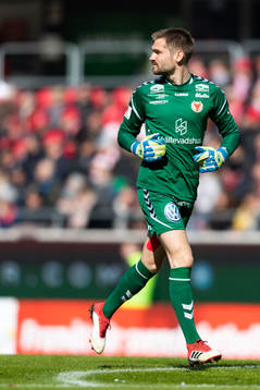 Kalmars målvakt Lucas Hägg-Johansson