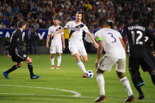 LA Galaxys Zlatan Ibrahimovic