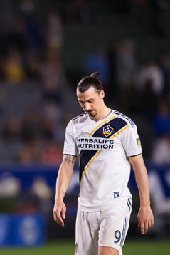 LA Galaxys Zlatan Ibrahimovic deppar