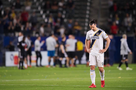 LA Galaxys Zlatan Ibrahimovic deppar