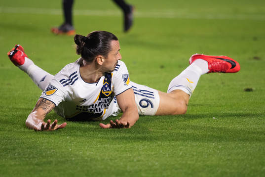 LA Galaxys Zlatan Ibrahimovic