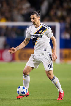 LA Galaxys Zlatan Ibrahimovic