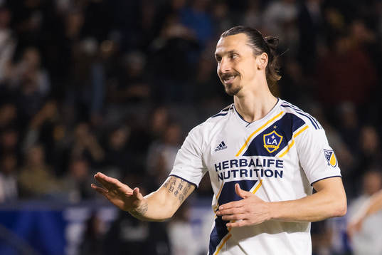 LA Galaxys Zlatan Ibrahimovic