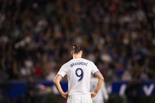 LA Galaxys Zlatan Ibrahimovic