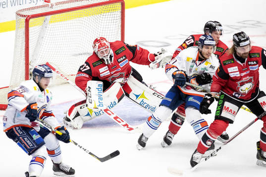 Malmö Redhawks målvakt Jonas Gunnarsson