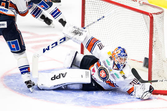 Växjös målvakt Viktor Fasth