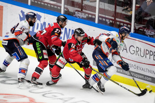 Växjös Daniel Rahimi, Malmö Redhawks Daniel Zaar, Matias