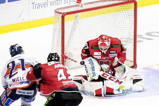 Malmö Redhawks målvakt Jonas Gunnarsson