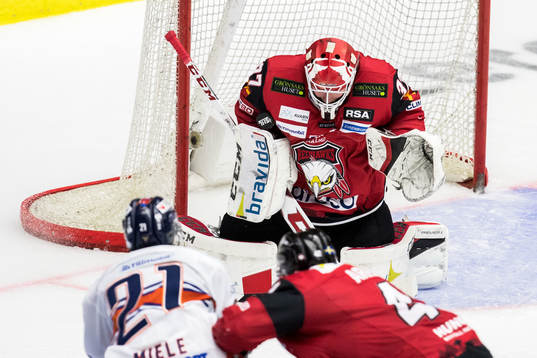 Malmö Redhawks målvakt Jonas Gunnarsson