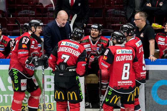 Malmö Redhawks tränare Peter Andersson