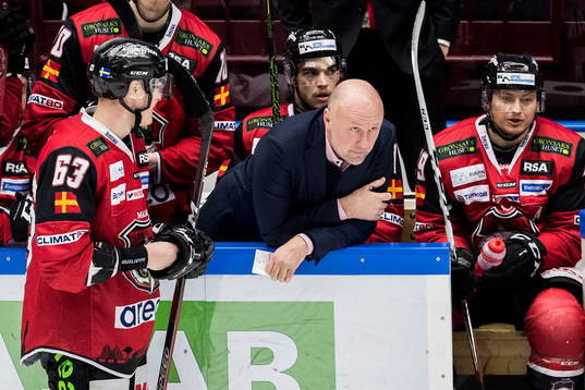 Malmö Redhawks tränare Peter Andersson