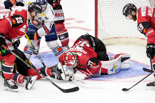 Malmö Redhawks målvakt Jonas Gunnarsson
