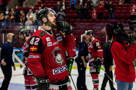 Malmö Redhawks Niklas Arell deppar