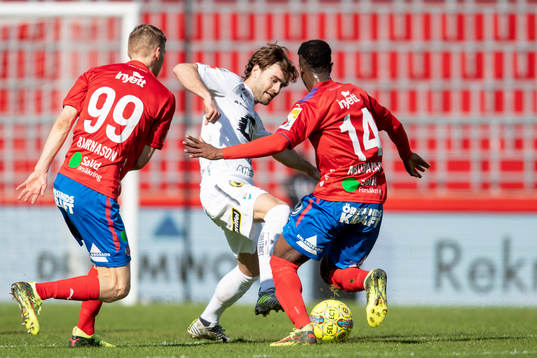 Östers ö11+och Helsingborgs Andri Bjarnason och Mohammed