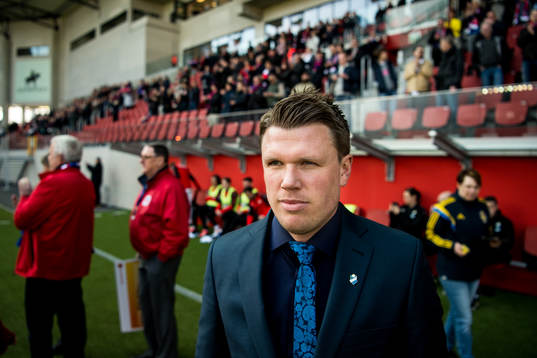 Östers tränare Christian Järdler