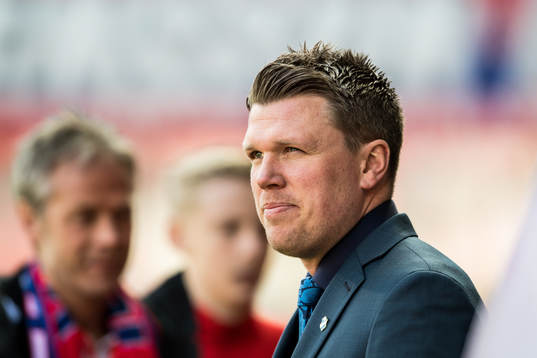 Östers tränare Christian Järdler
