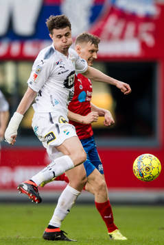 Östers Fredrik Lundgren och Helsingborgs Abdru Runar