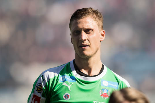 Helsingborgs målvakt Pär Hansson