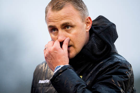 Bengt Sæternes, head coach of Sandnes Ulf