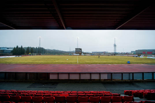 General view of Ågotnes Stadion