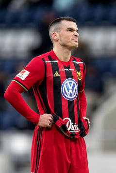 Östersunds Dino Islamovic deppar
