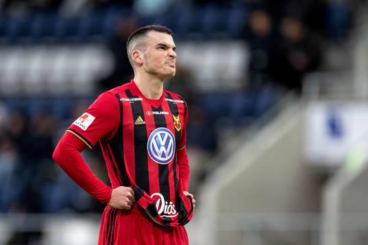 Östersunds Dino Islamovic deppar