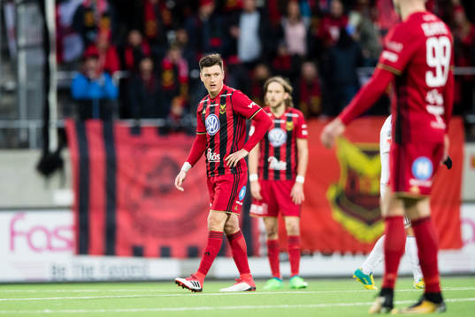 Östersunds Jamie Hopcutt deppar