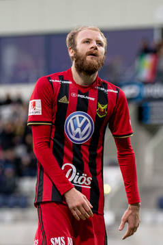 Östersunds Curtis Edwards deppar