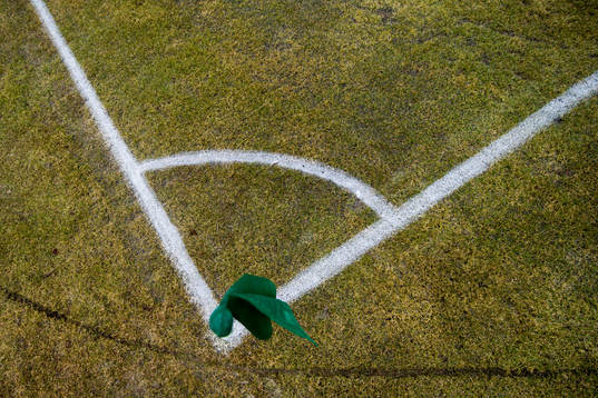 The pitch at Ågotnes stadion