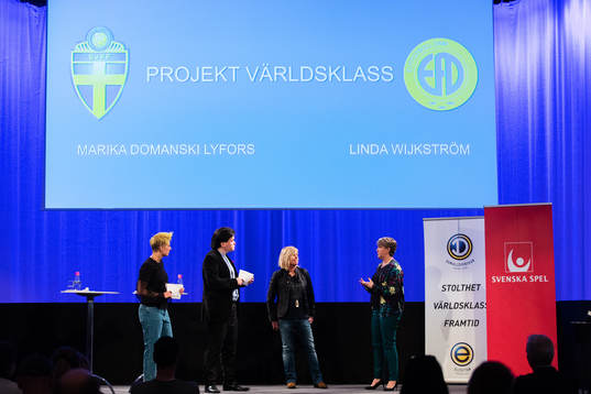 Marika Domanski Lyfors, Svenska Fotbollförbundet och Linda
